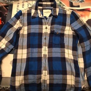 Abercrombie kids plaid shirt